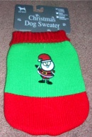 (image for) Christmas Dog Sweater xsmall Santa - Click Image to Close